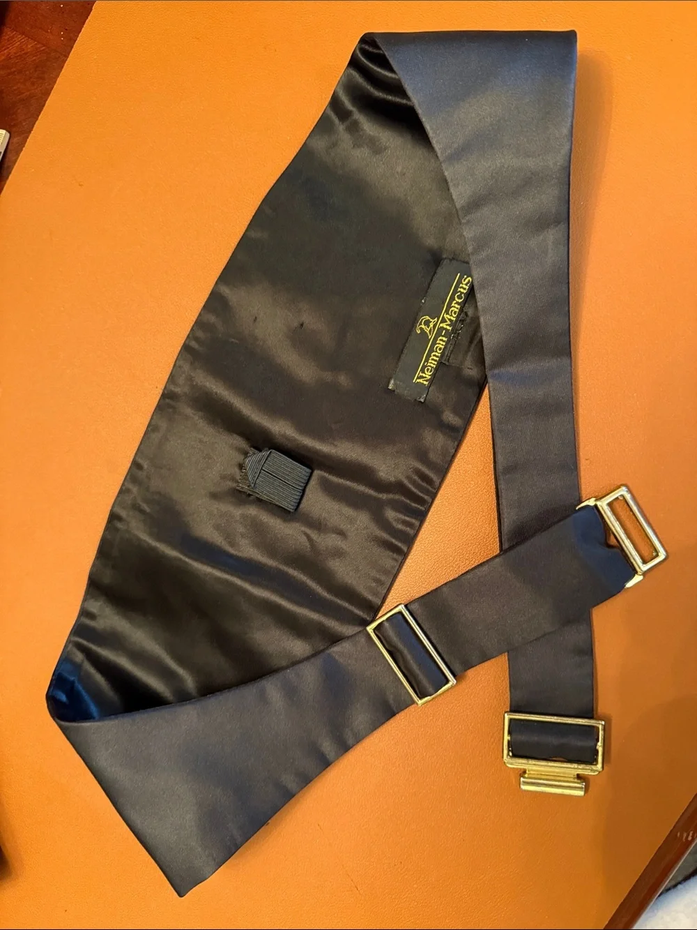 Neiman Marcus Black Cummerbund